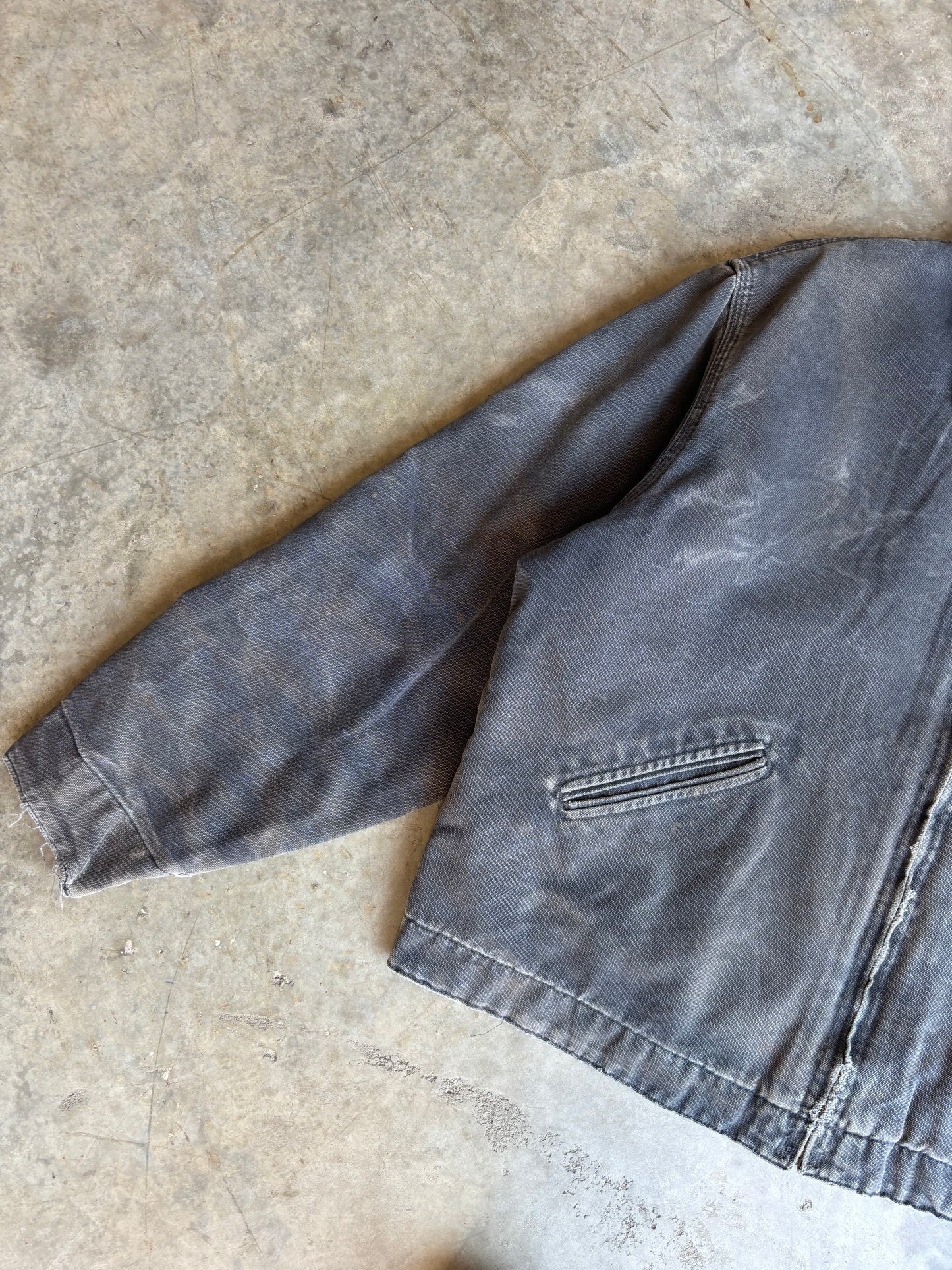 Petrol Carhartt Faded Detroit Jacket - XL