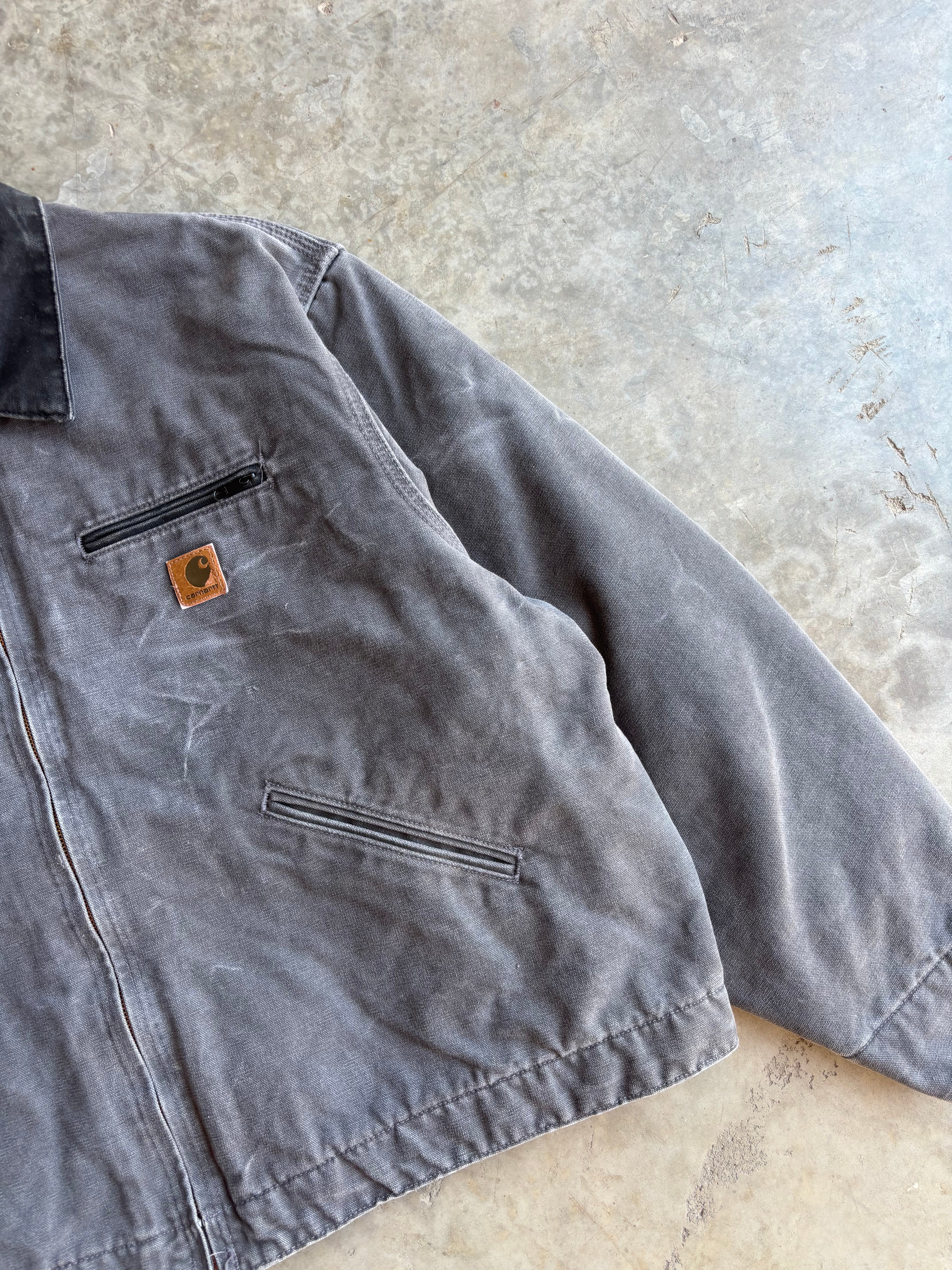 Grey Carhartt Detroit Jacket - XXL – Arete Vintage