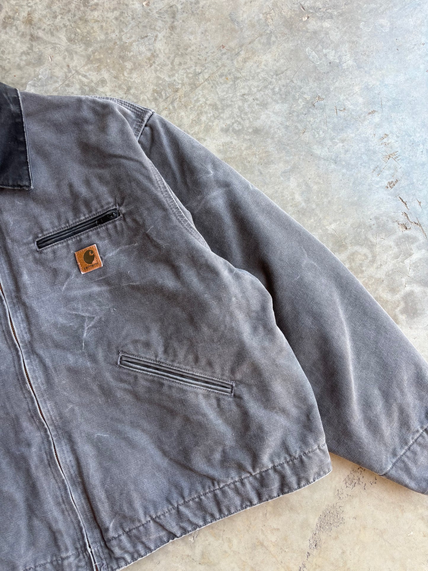 Grey Carhartt Detroit Jacket - XXL