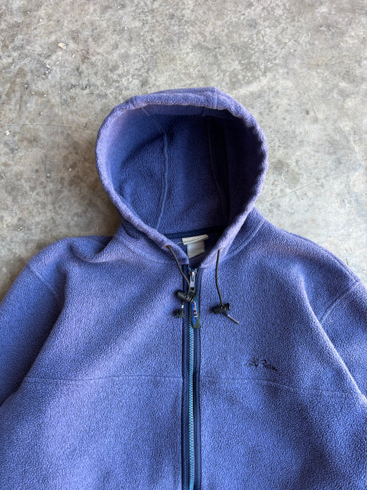 L.L. Bean Fleece Zip Up Hoodie - L