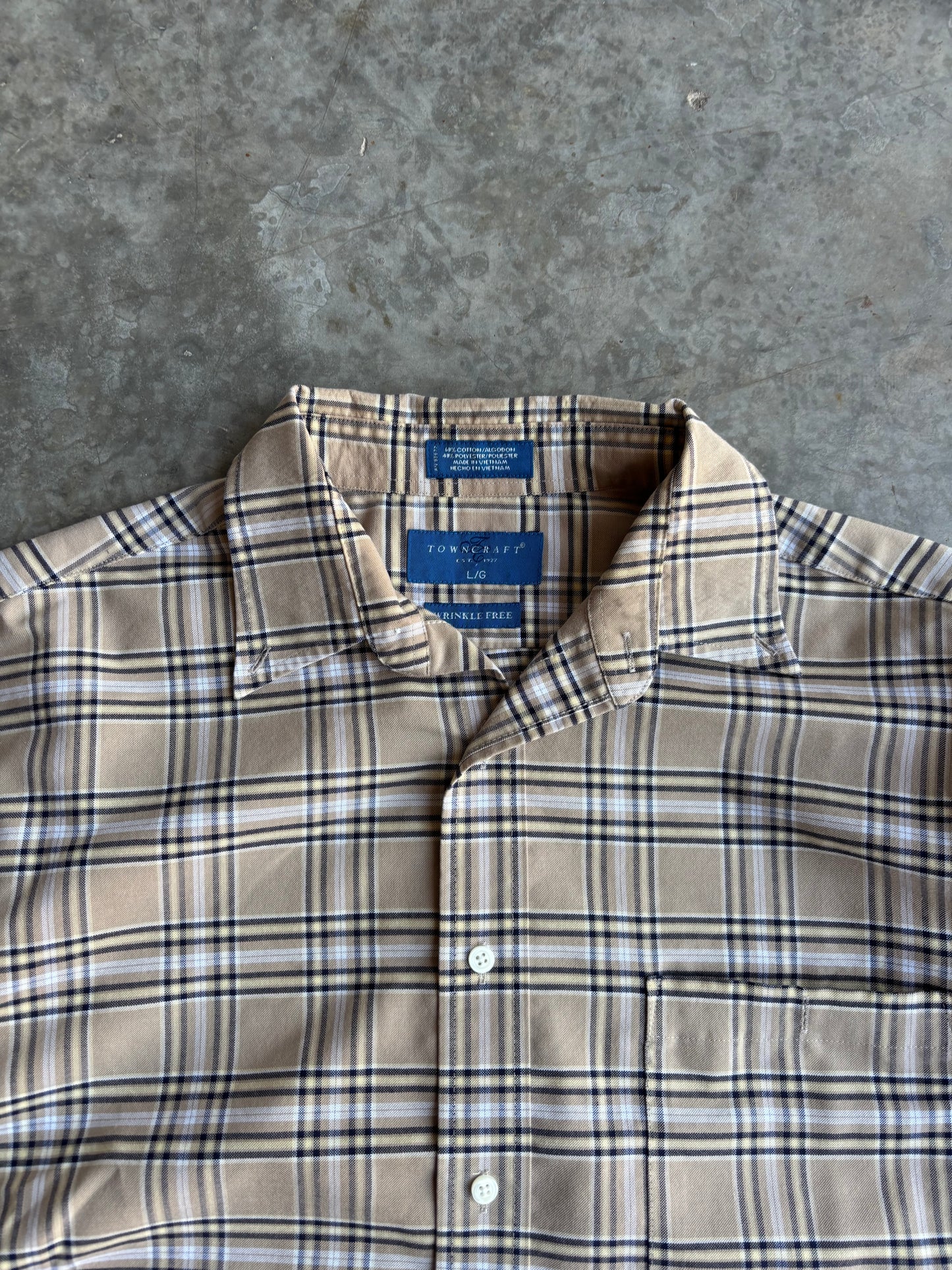 Towncraft Cropped Flannel - L