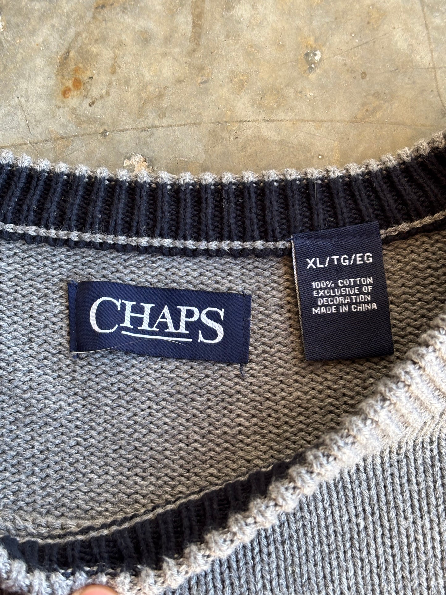 Chaps Sweater - XL