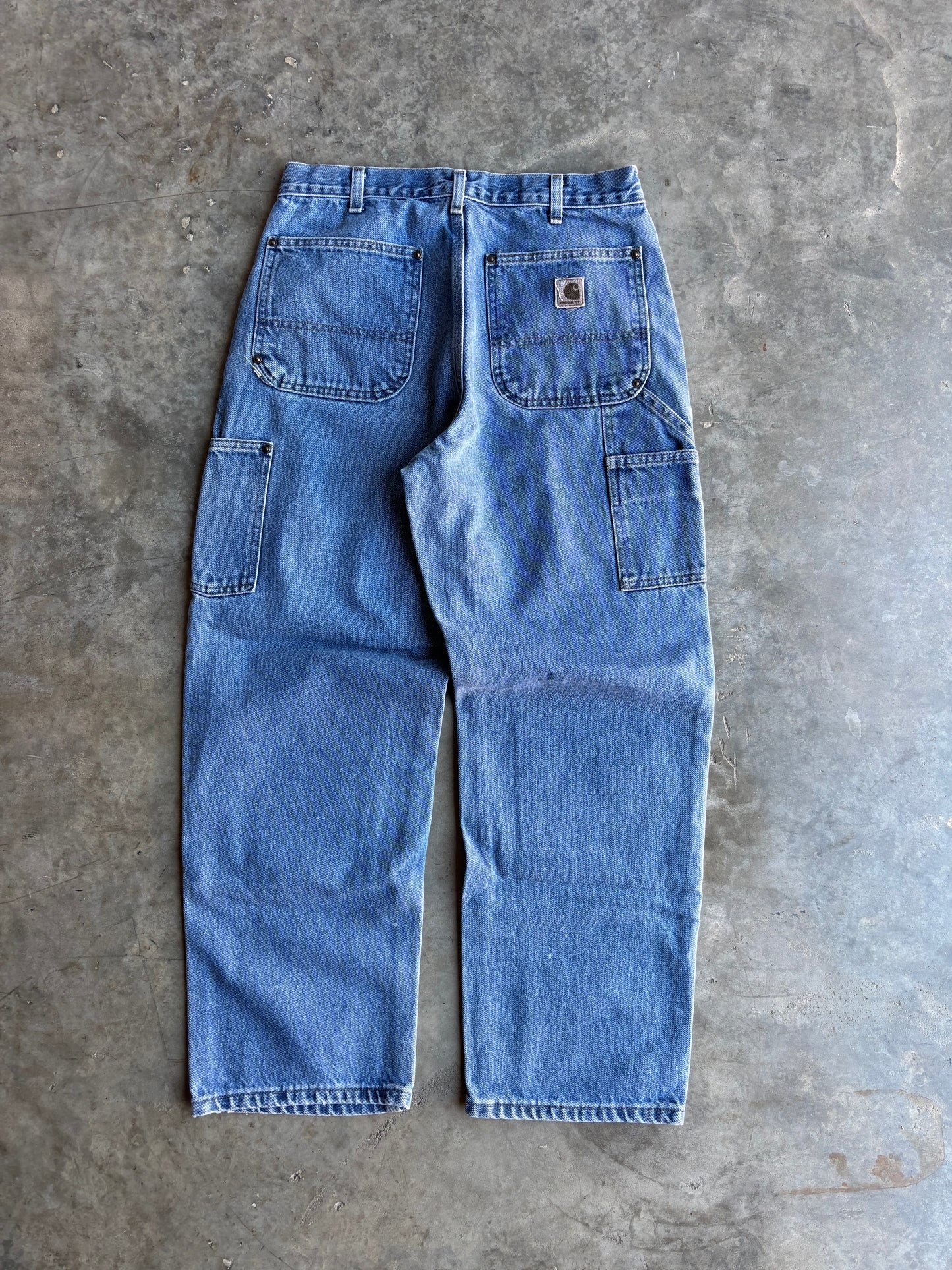 Denim Carhartt Double Knee Jeans - 32x30"