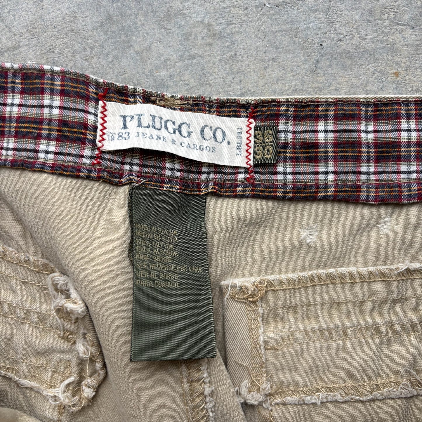 Plugg Co. Cargo Pants 36x28”