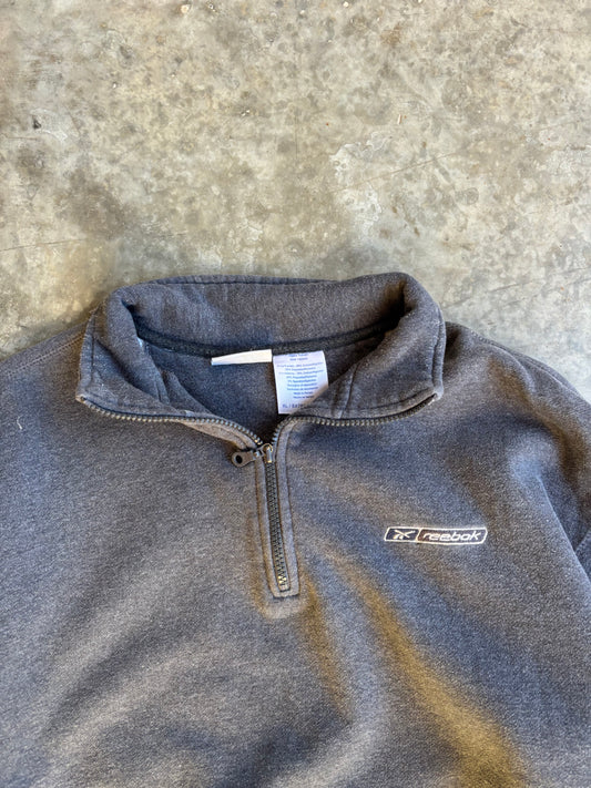 Reebok Quarter Zip Sweatshirt - XL