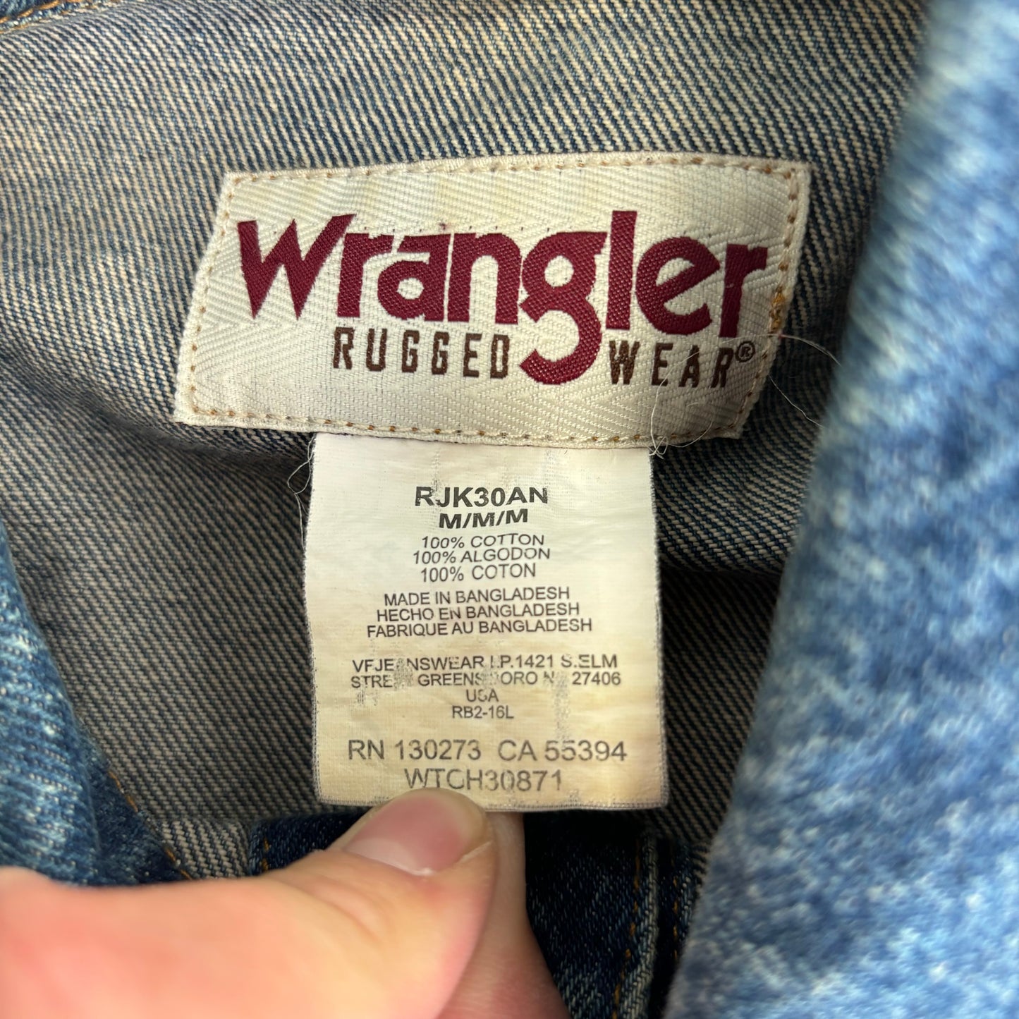 Wrangler Denim Jacket - M