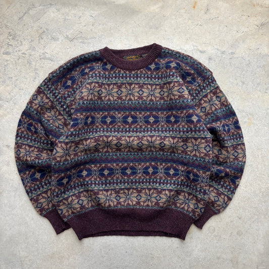 Eddie Bauer Wool Sweater - L