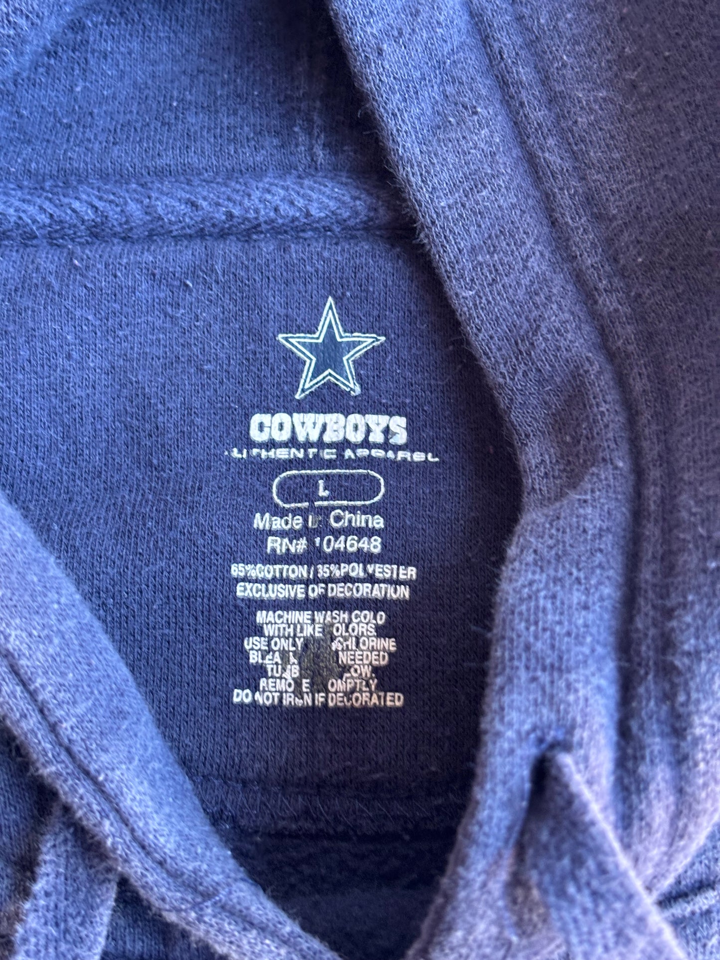 Dallas Cowboys Hoodie - L