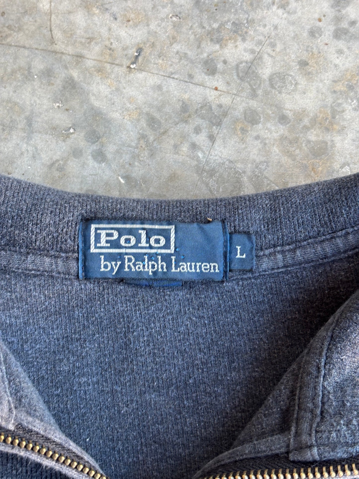 Polo Ralph Lauren Quarter Zip Sweater - L