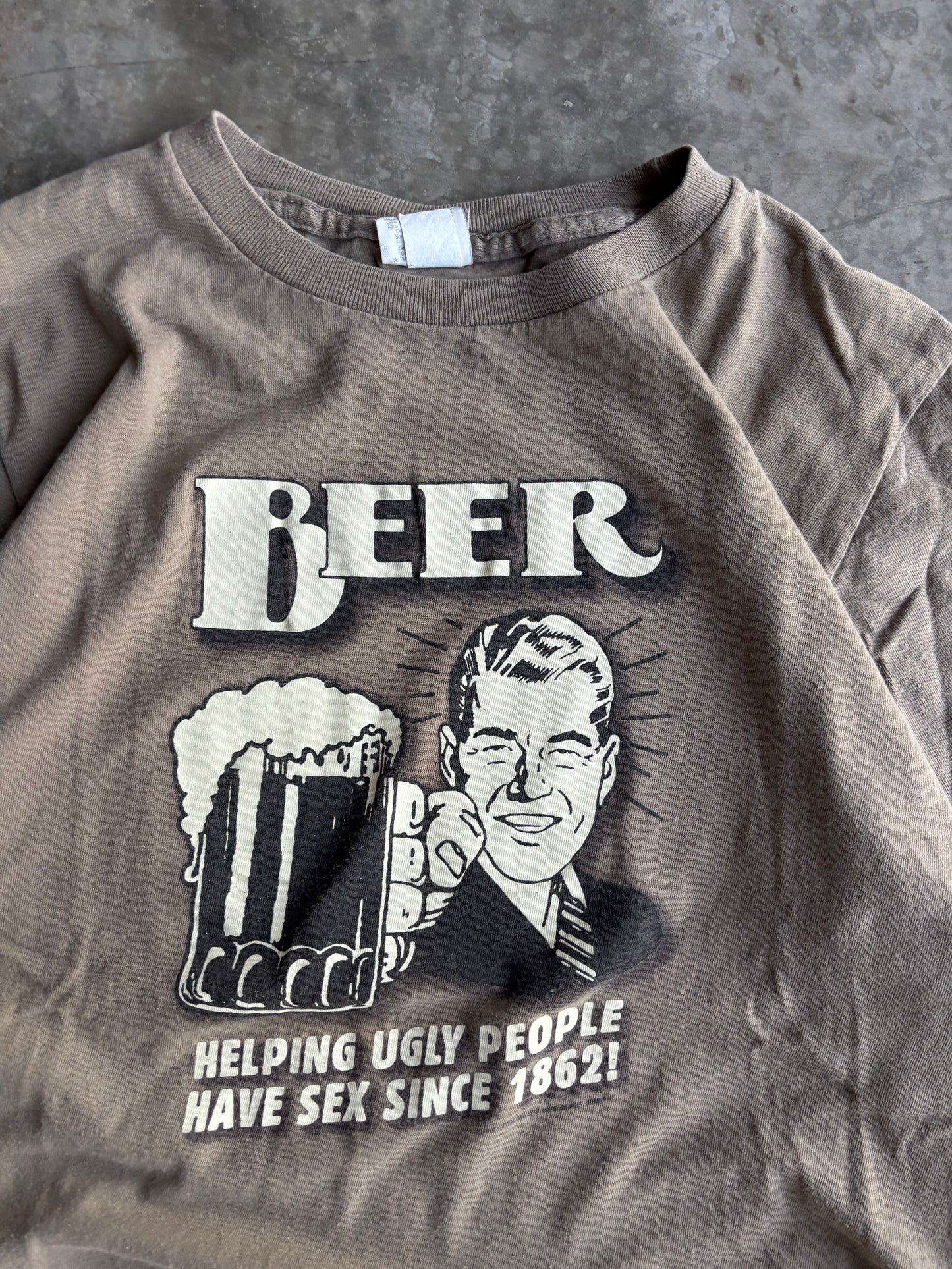 Funny Drinking T-Shirt - L