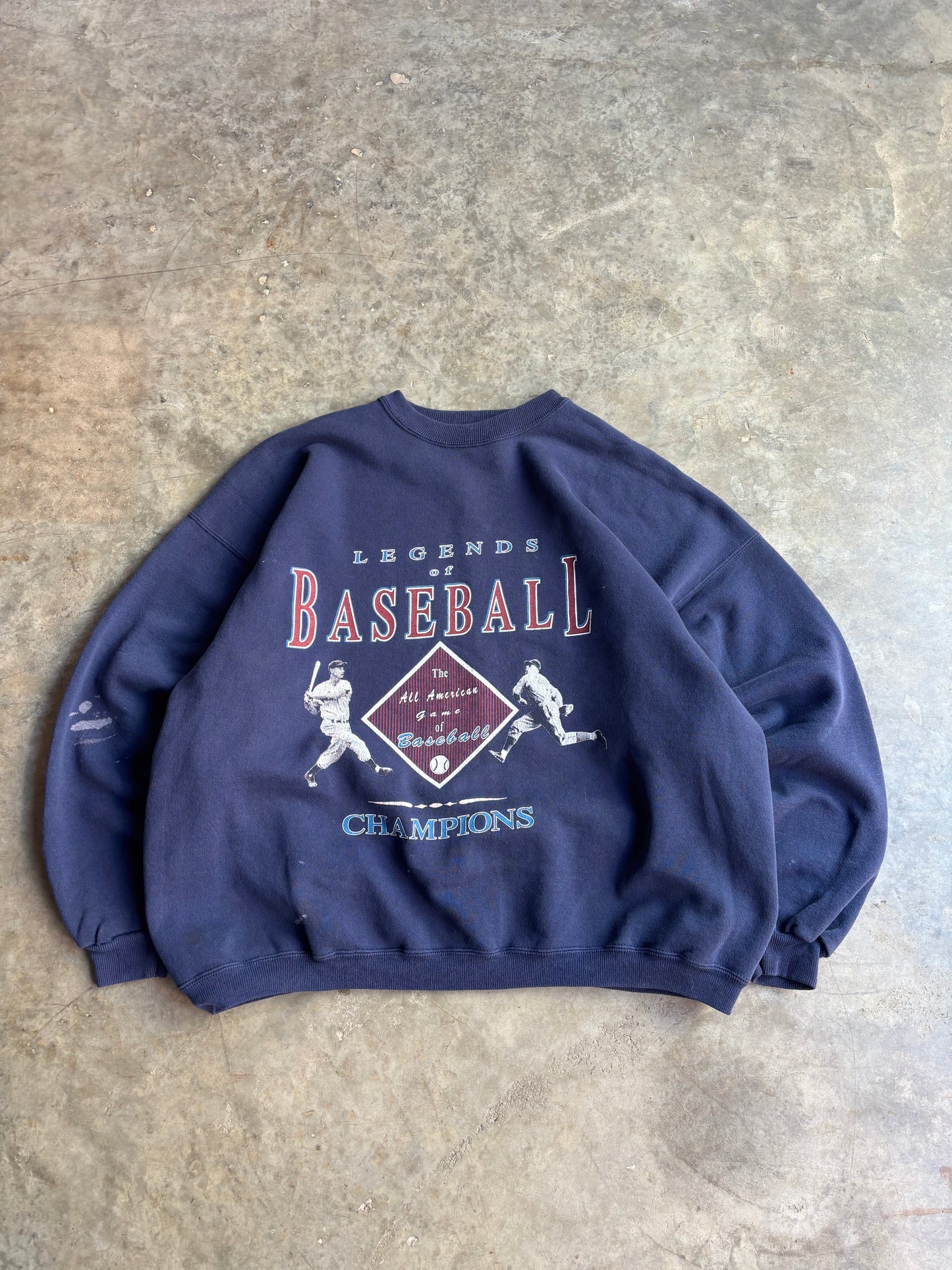 American Eagle Baseball Crewneck - XL
