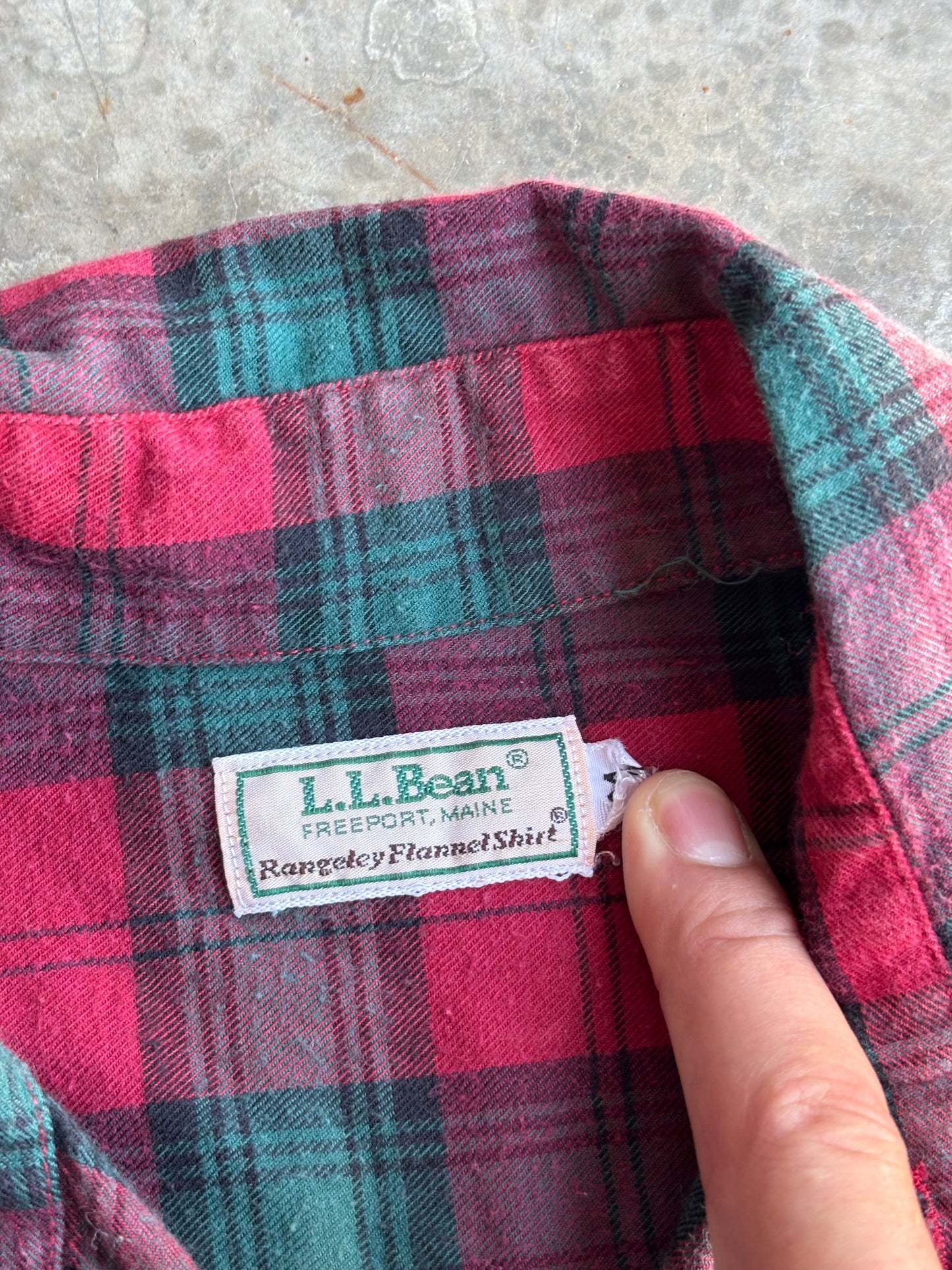 L.L. Bean Flannel - M