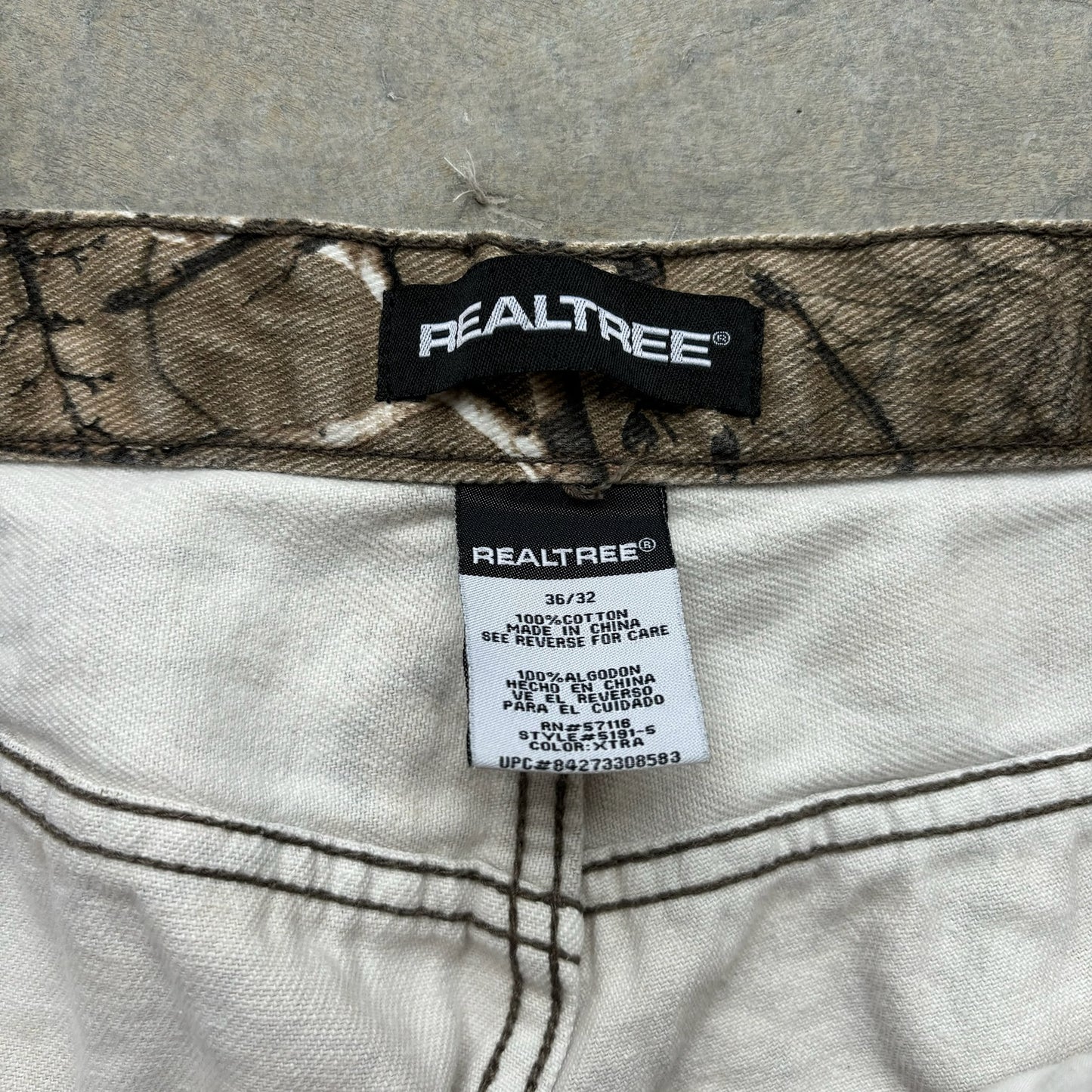 Realtree Camo Pants 36x32”