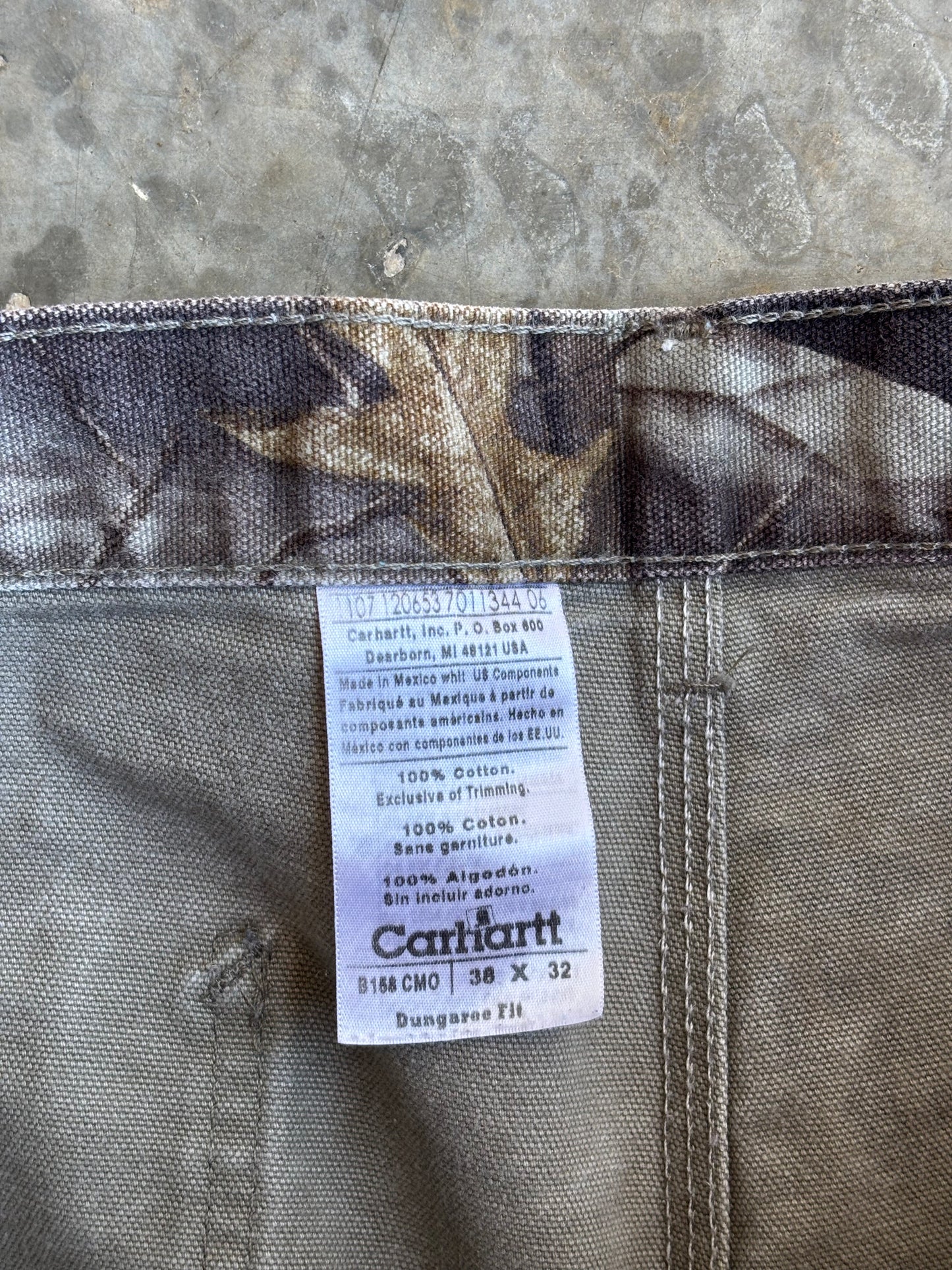 Carhartt Realtree Carpenter Pants - 38x32”