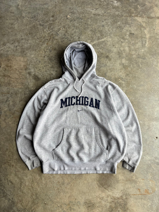 Nile Center Swoosh Michigan Hoodie - L