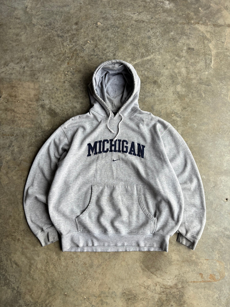 Nile Center Swoosh Michigan Hoodie - L
