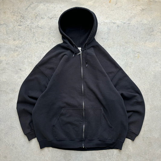 Blank Zip Up Hoodie - XXL