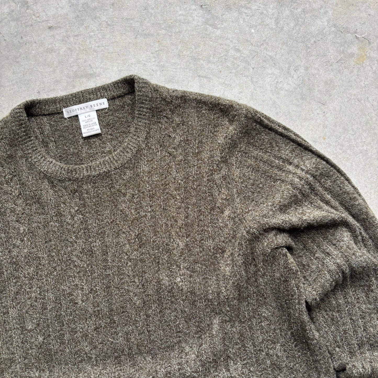 Geoffrey Beene Sweater - L