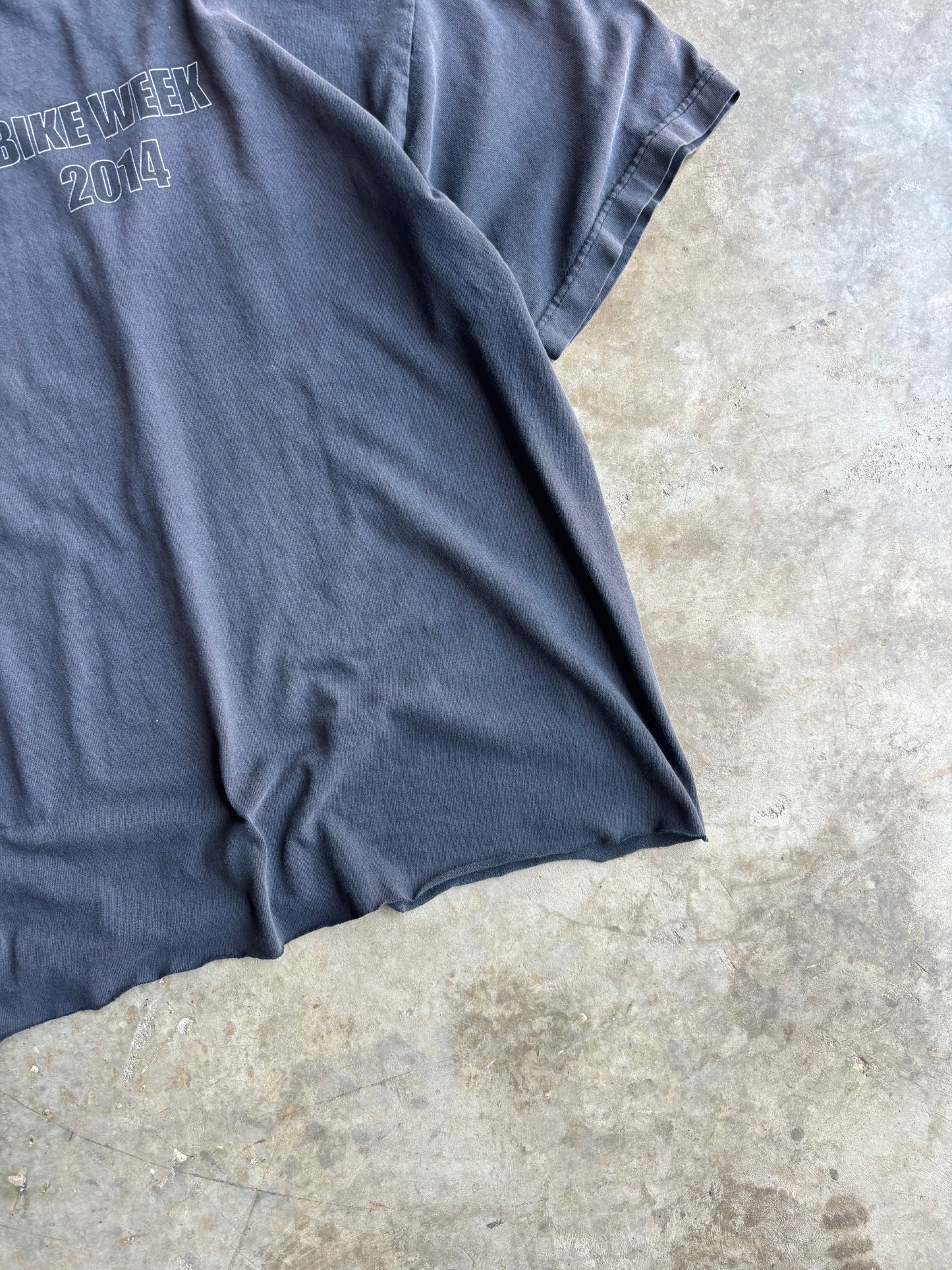 Cropped Harley Davidson Shirt - XL