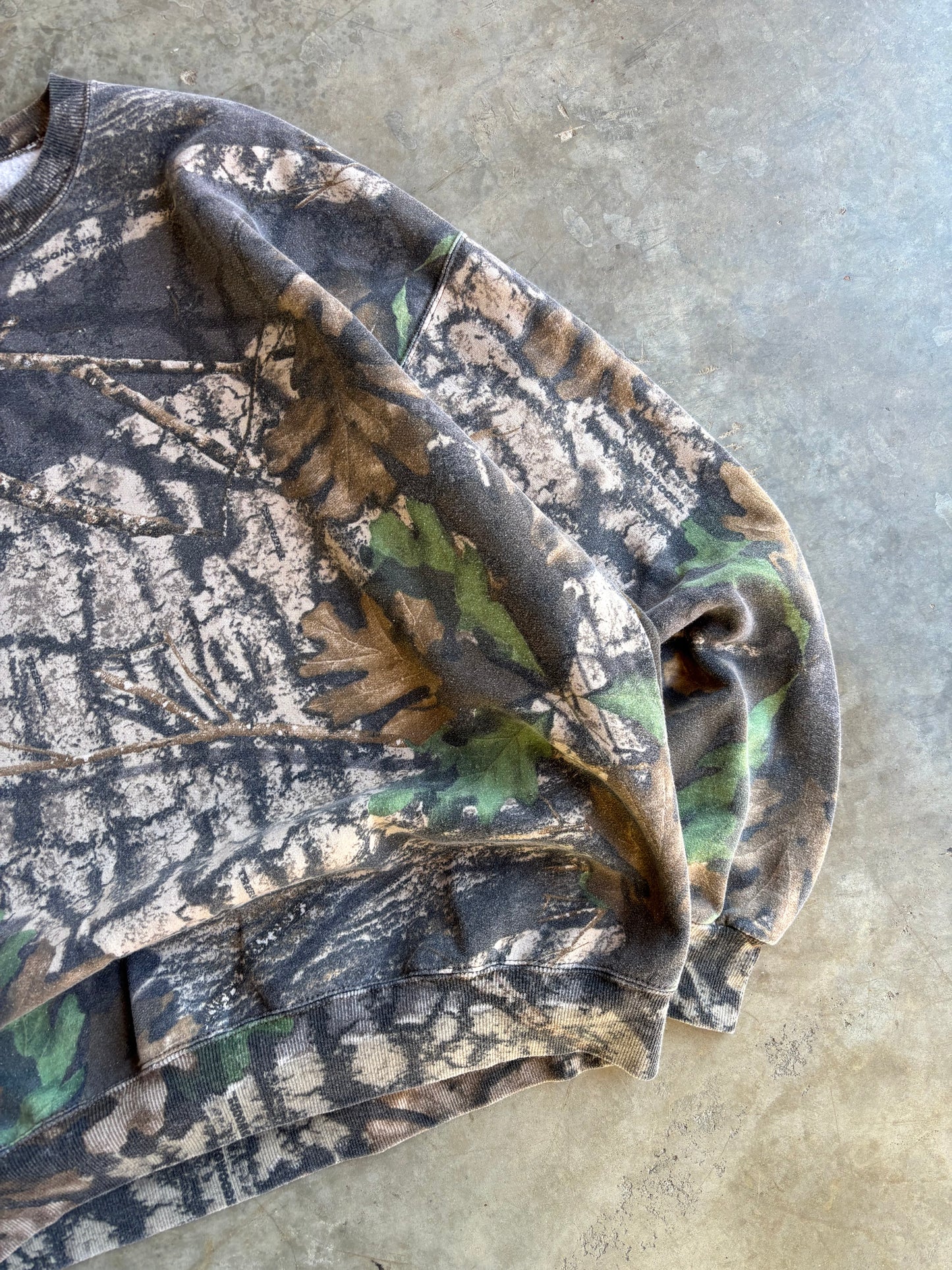 Mossy Oak Camo Crewneck - XL