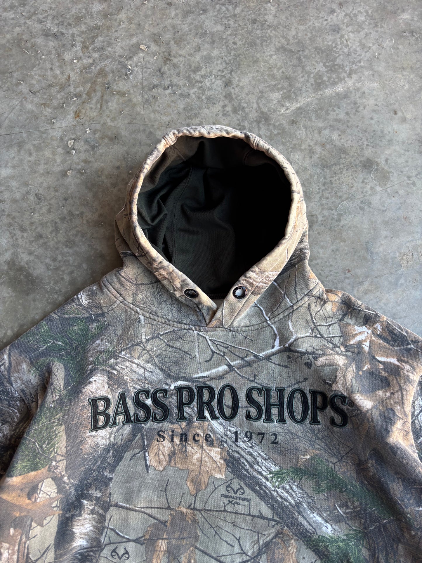 Bass Pro Shops Realtree Camo Hoodie - XXL