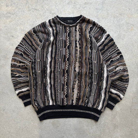 Lorenzo Cable Knit Sweater - L