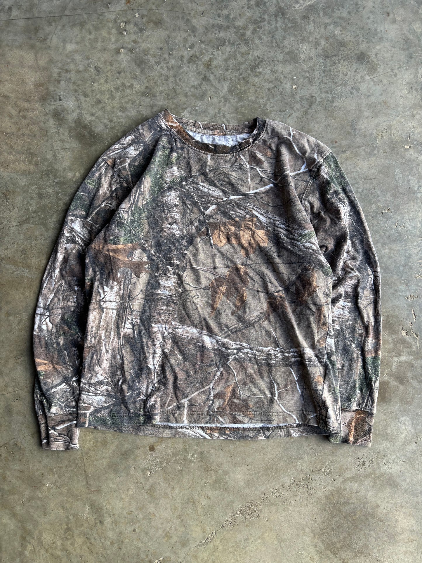 Camo Realtree Long Sleeve Shirt - S