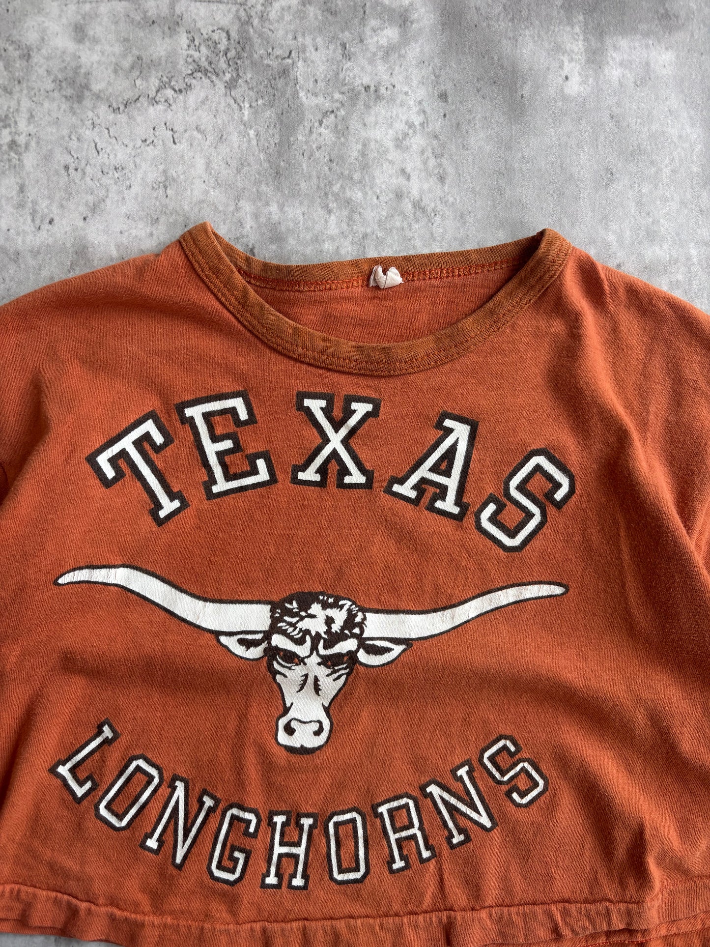 Texas Longhorns Cropped Shirt
