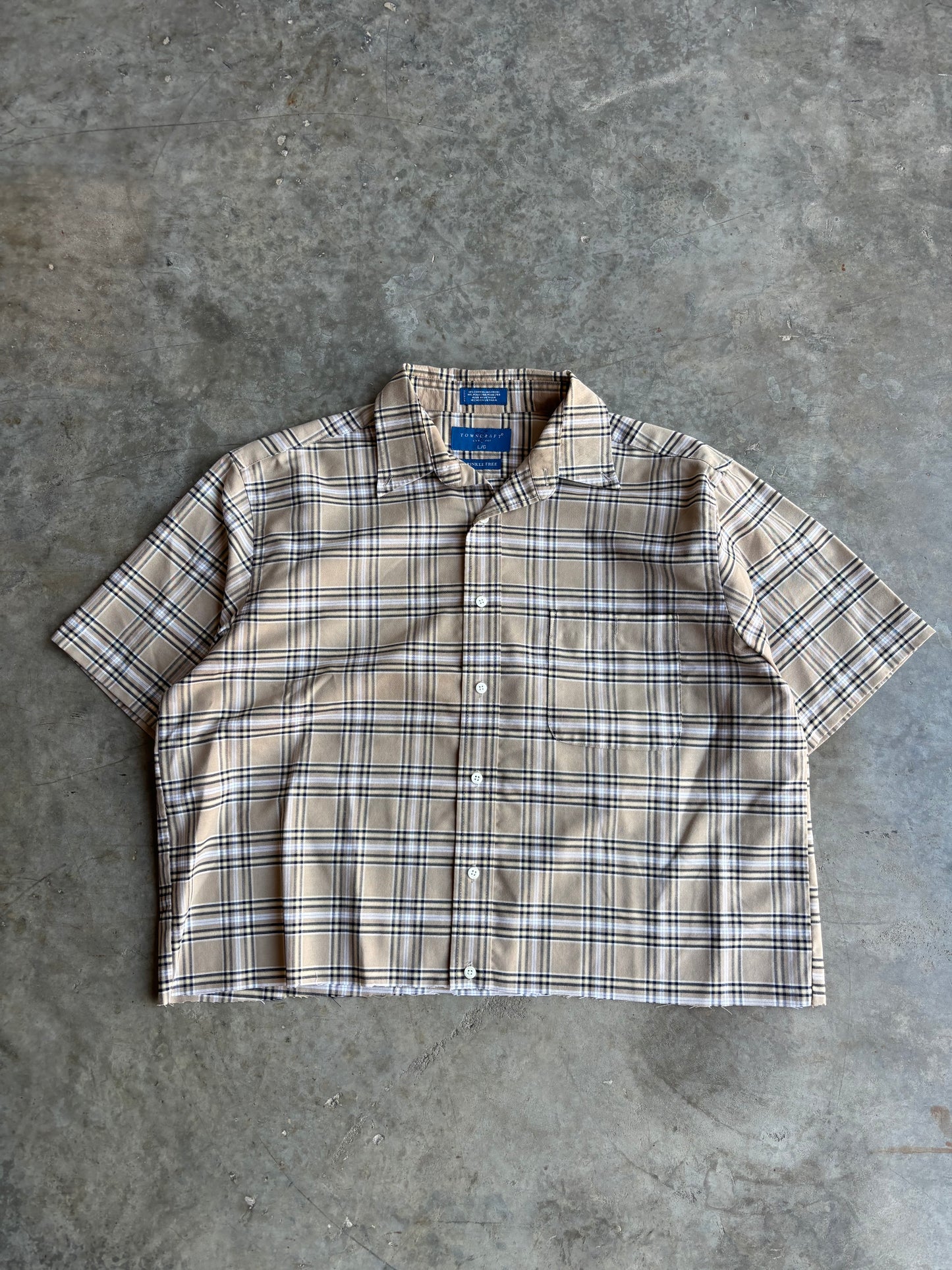 Towncraft Cropped Flannel - L
