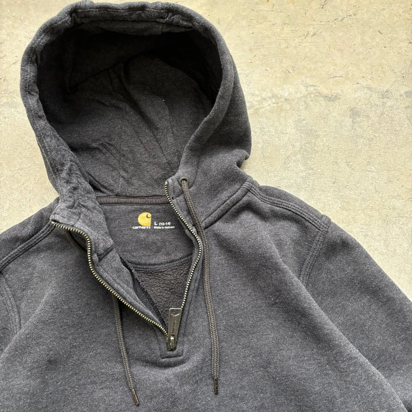 Carhartt 1/4 Zip Hoodie - Women’s L