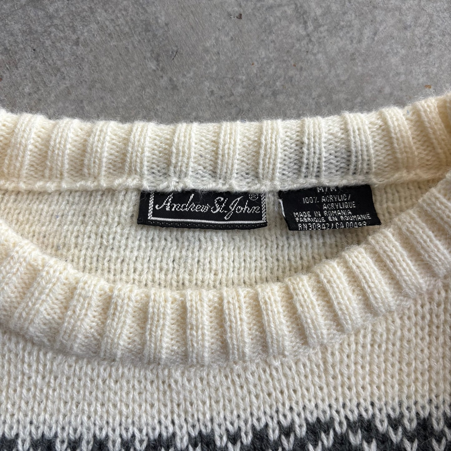 Andrew St. Johns Sweater - Medium