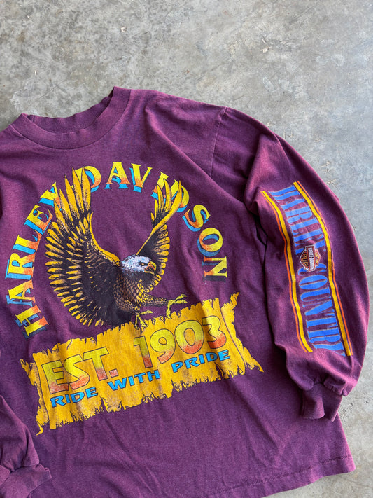 Harley Davidson Long Sleeve Shirt - M