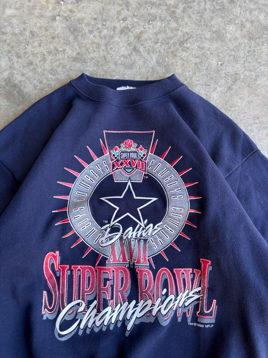 Dallas Cowboys Crewneck - L