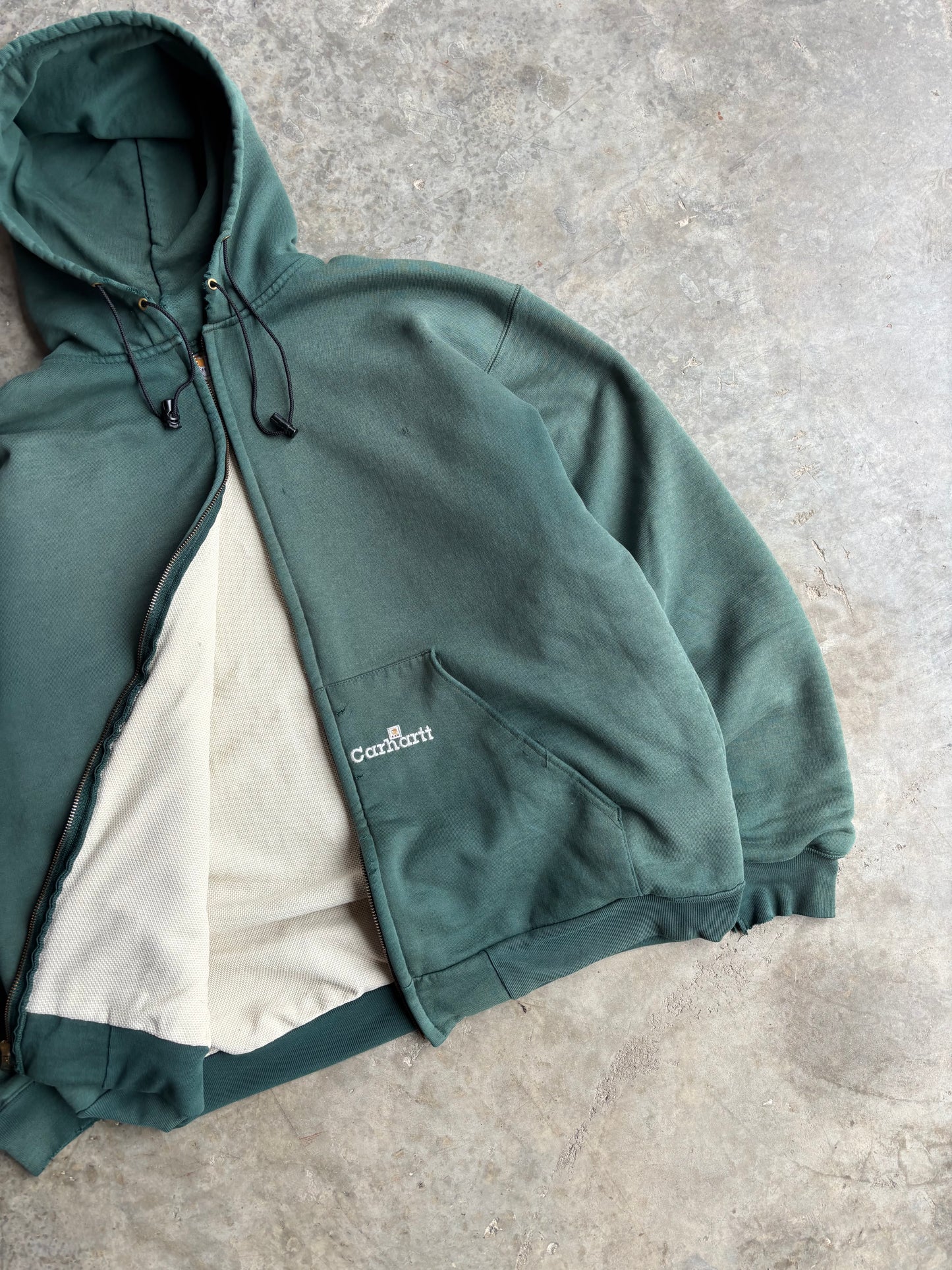 Carhartt Thermal Lined Zip Up Hoodie - XL