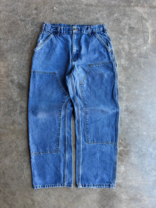 Denim Carhartt Double Knee Jeans - 34x30"