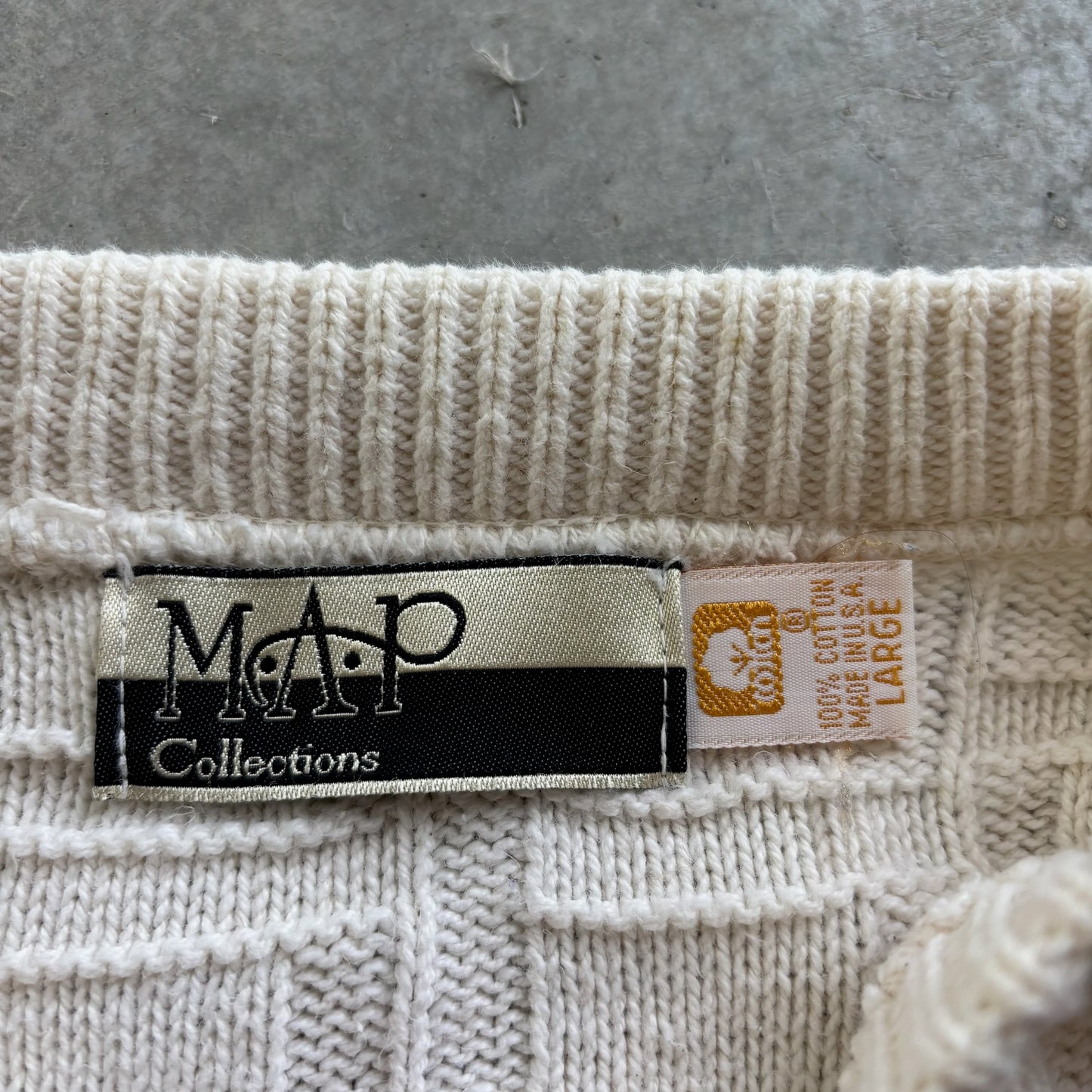 Map Collections Sweater - L