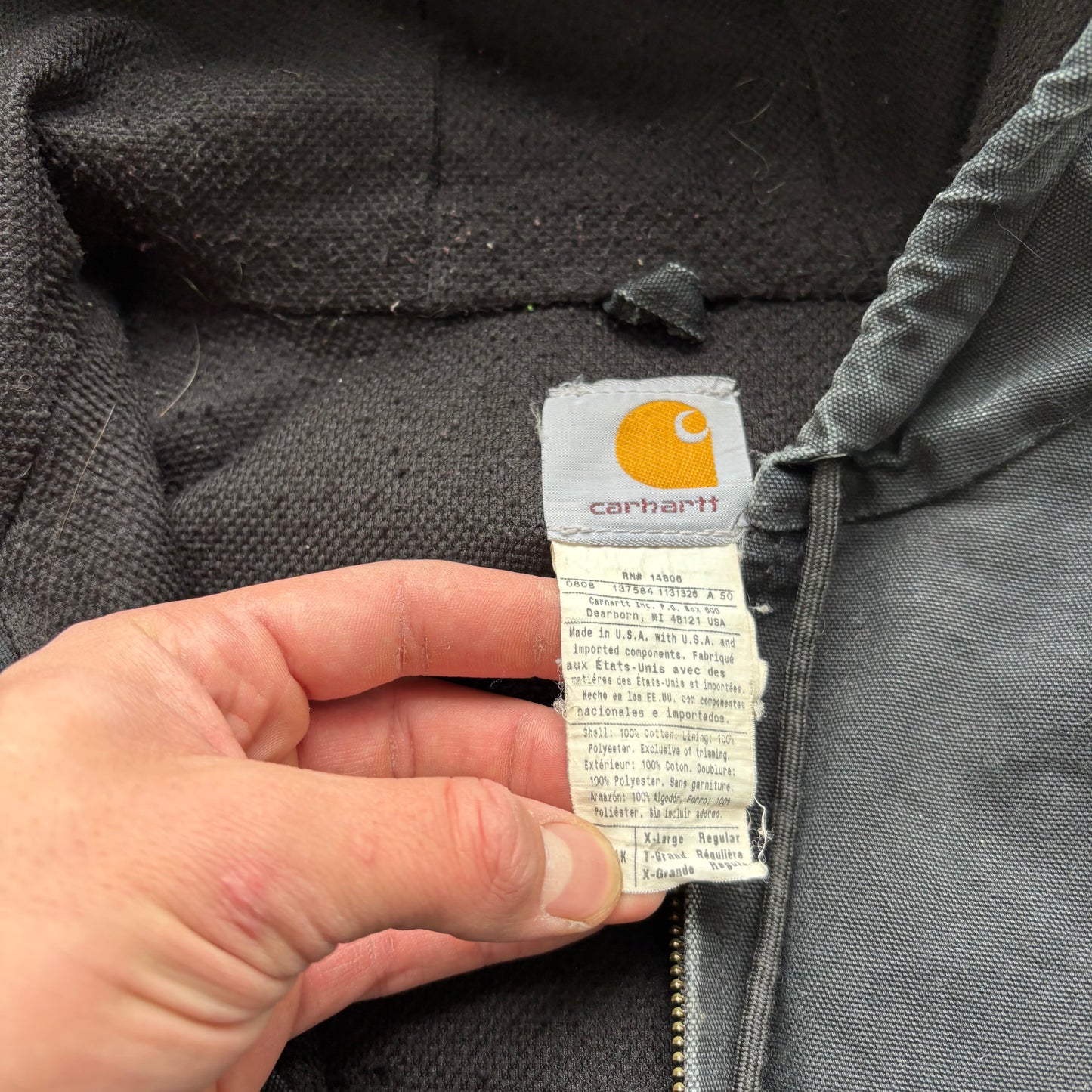 Carhartt Hooded Jacket - L