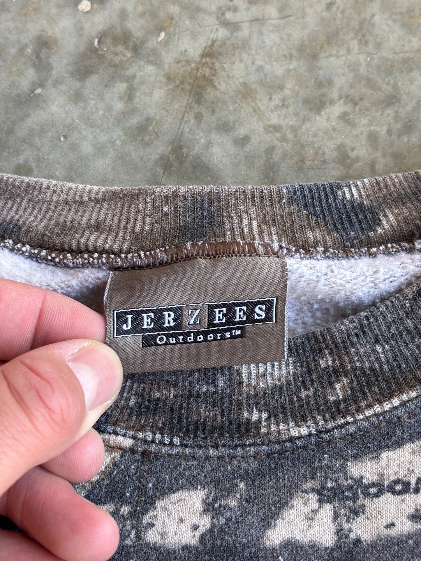Mossy Oak Camo Crewneck - XL
