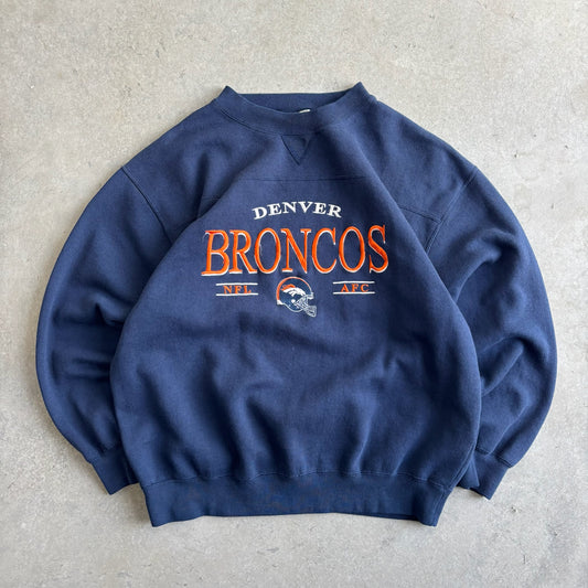 Denver Broncos Crewneck - L