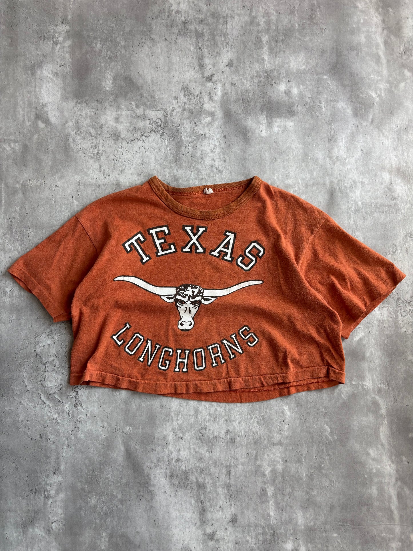 Texas Longhorns Cropped Shirt