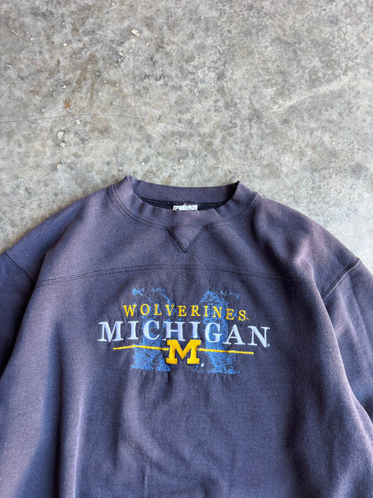 Michigan Wolverines Crewneck - M