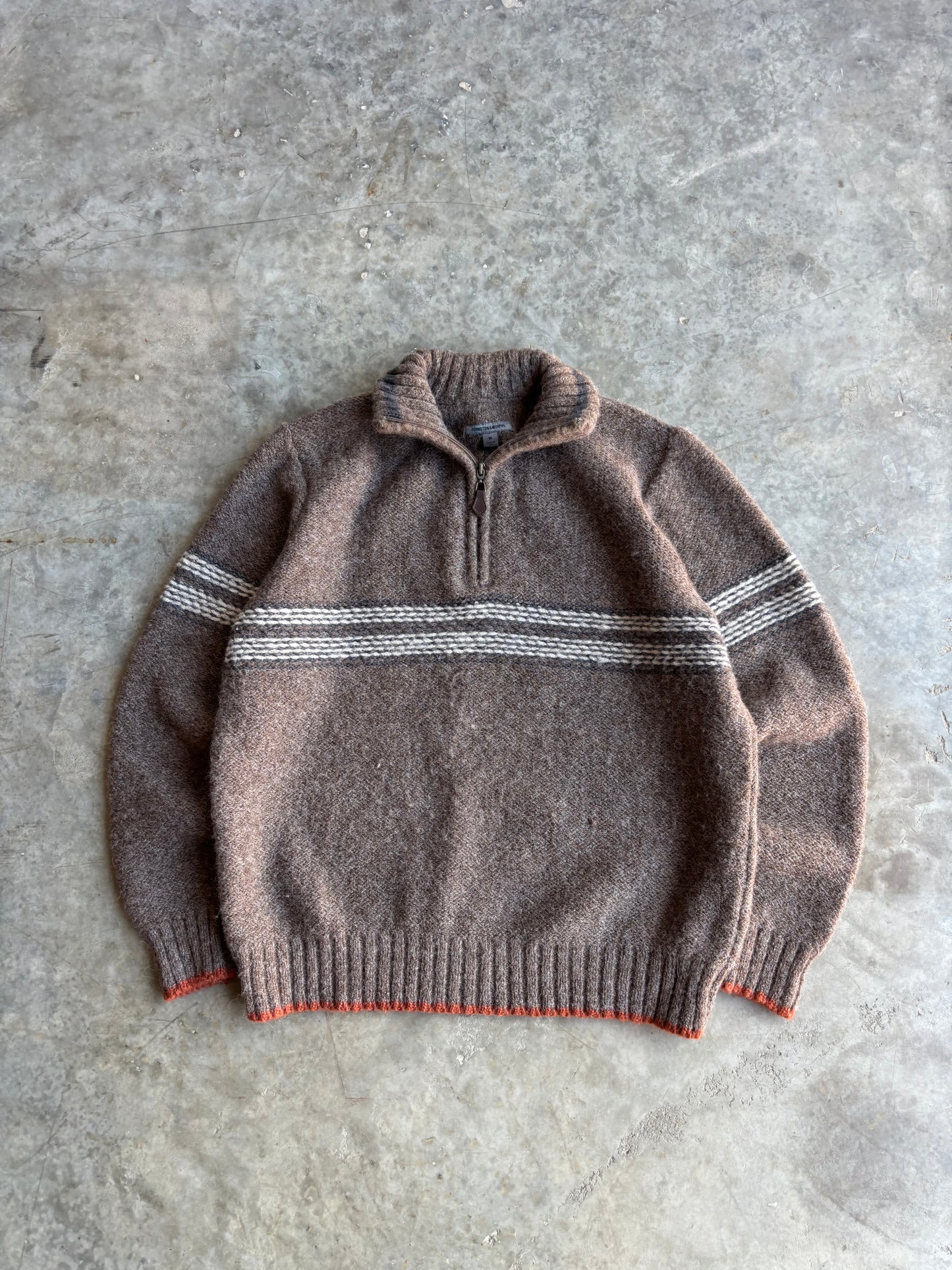 Johnston & Murphy Quarter Zip Sweater - M