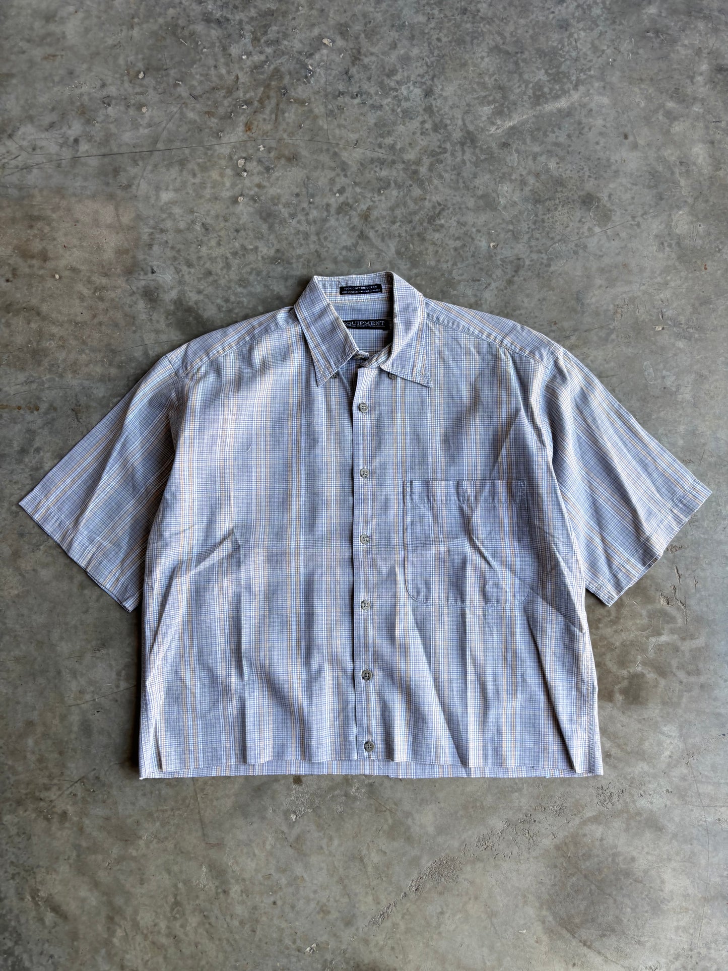 Equipment Cropped Flannel - M