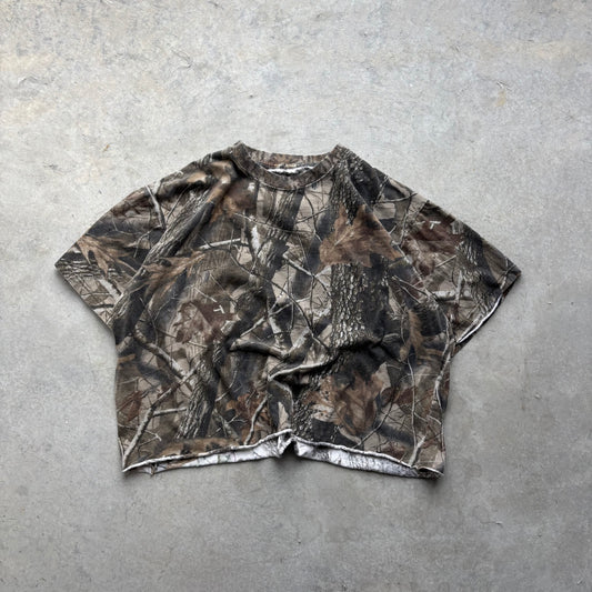 Realtree Camo Cropped Shirt - XXL