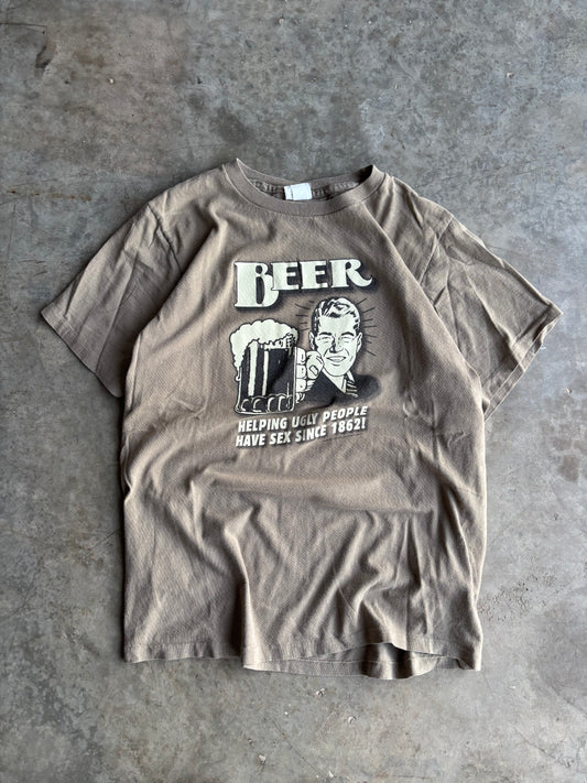 Funny Drinking T-Shirt - L