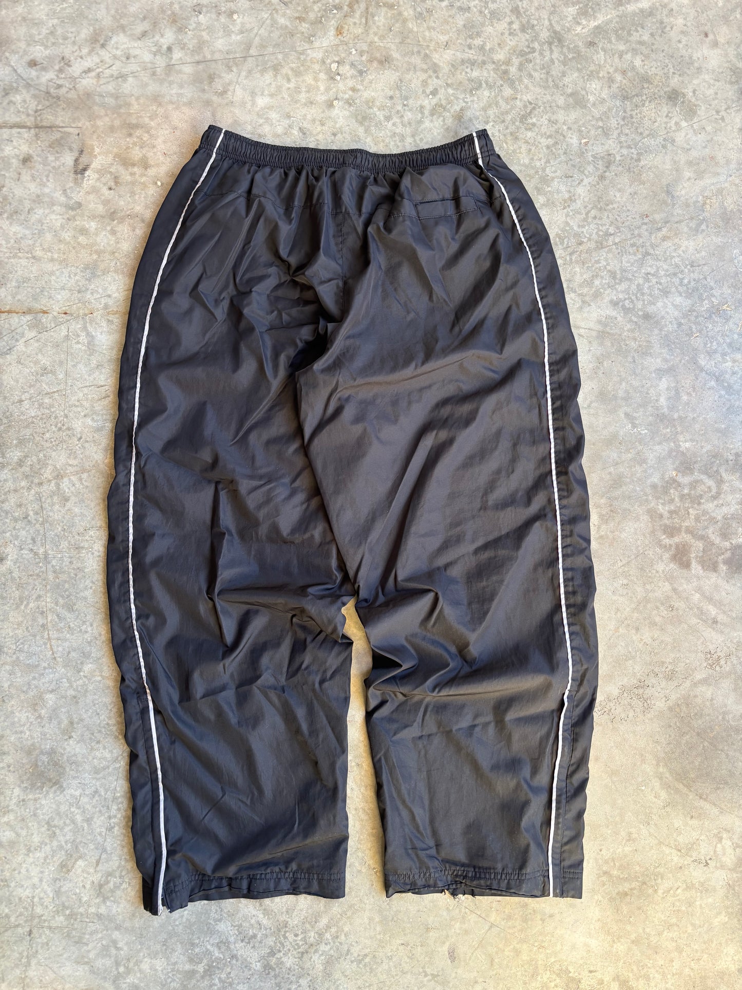 Black Track Pants - L
