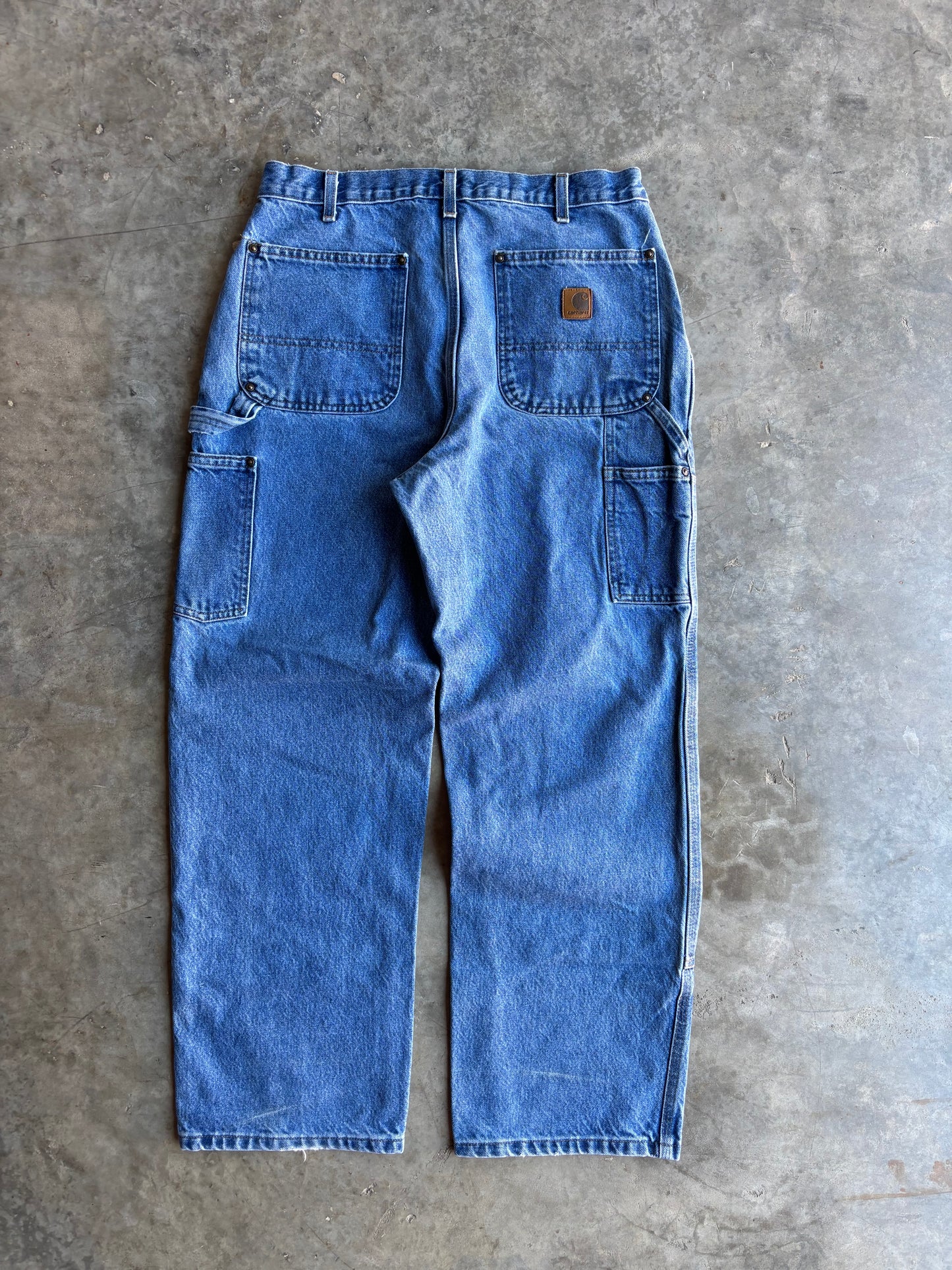Denim Carhartt Double Knee Jeans - 34x30"