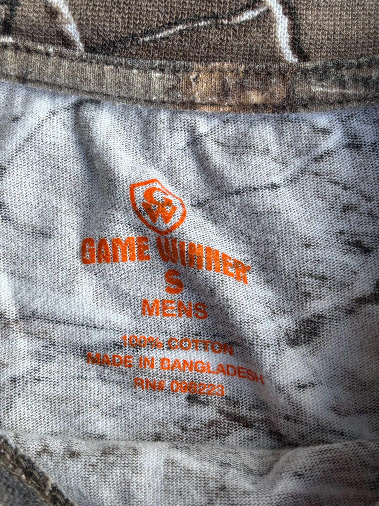 Camo Realtree Long Sleeve Shirt - S