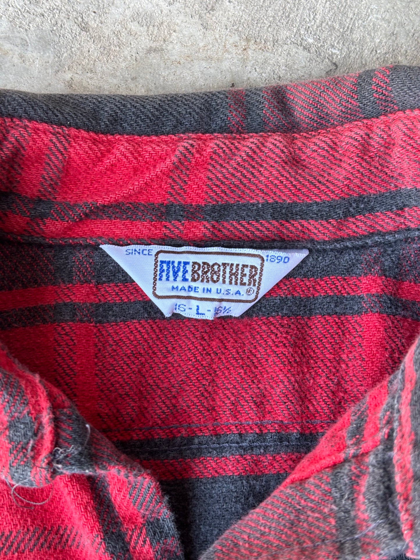 Five Brothers Flannel - L