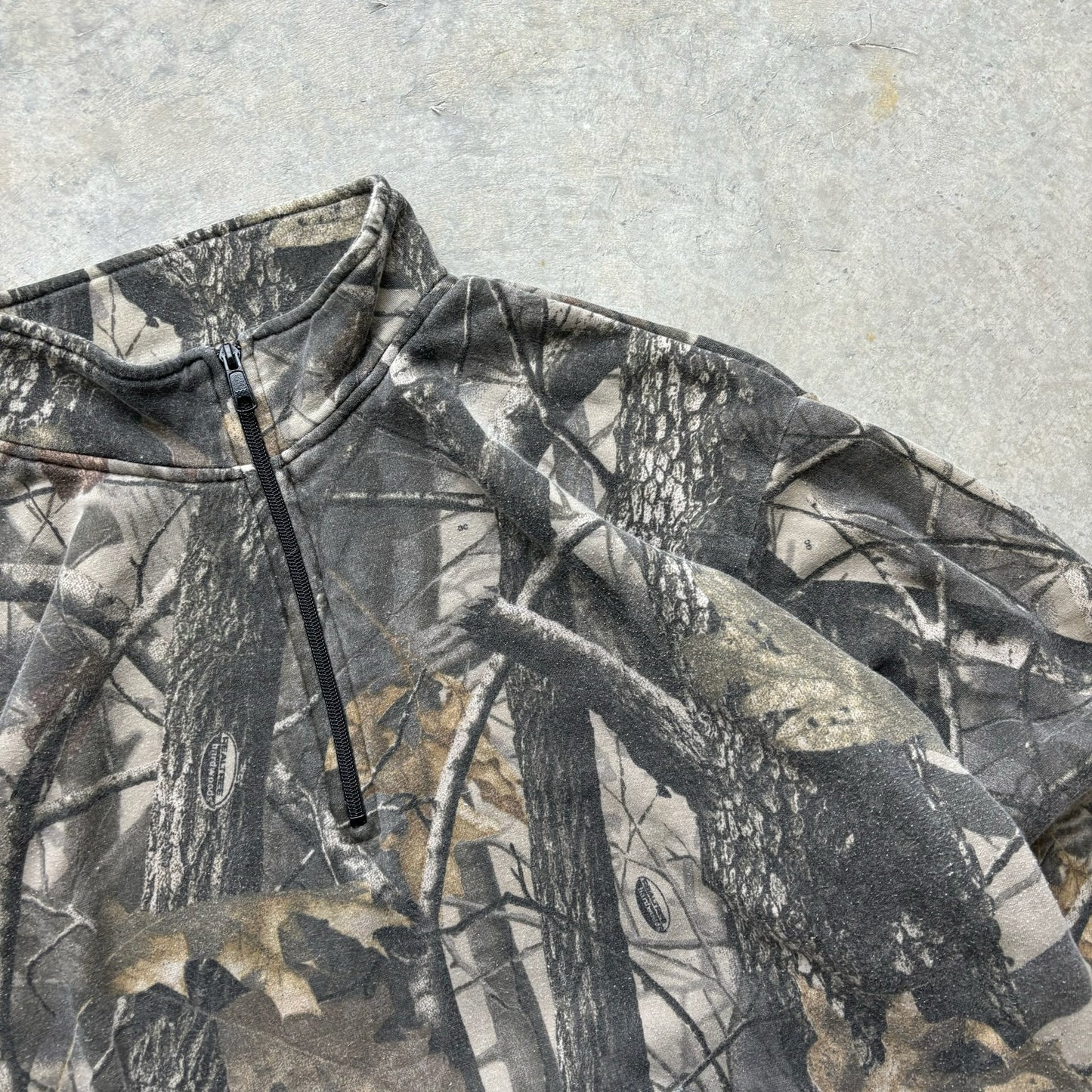 Realtree Camo 1/4 Zip Sweatshirt - XXL